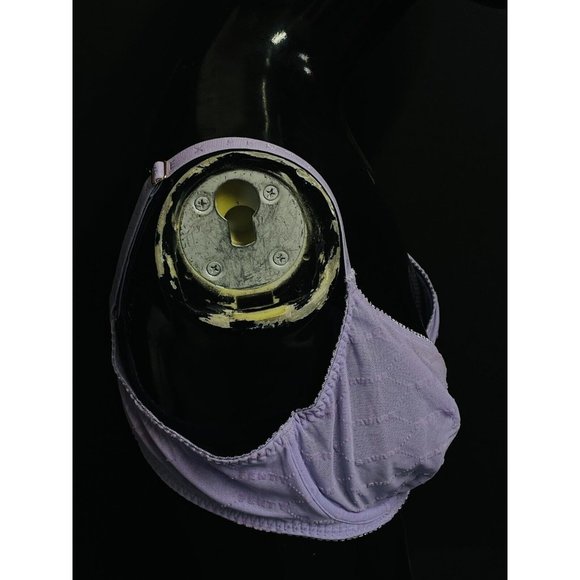 Savage X Fenty Flocked Logo Unlined Bra Women's 38B Lingerie By Rihanna - Picture 11 of 16